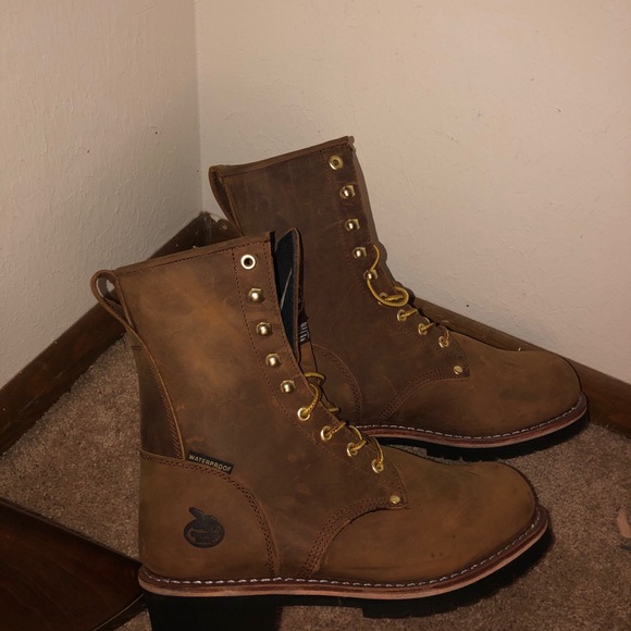 Georgia Men’s Size 10 Logger. 400G - Picture 2 of 3